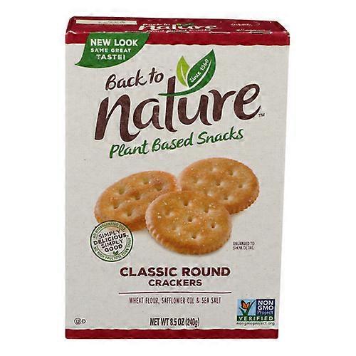 Back to Nature Classic Round Crackers ,8.5 Oz(Case Of 6)