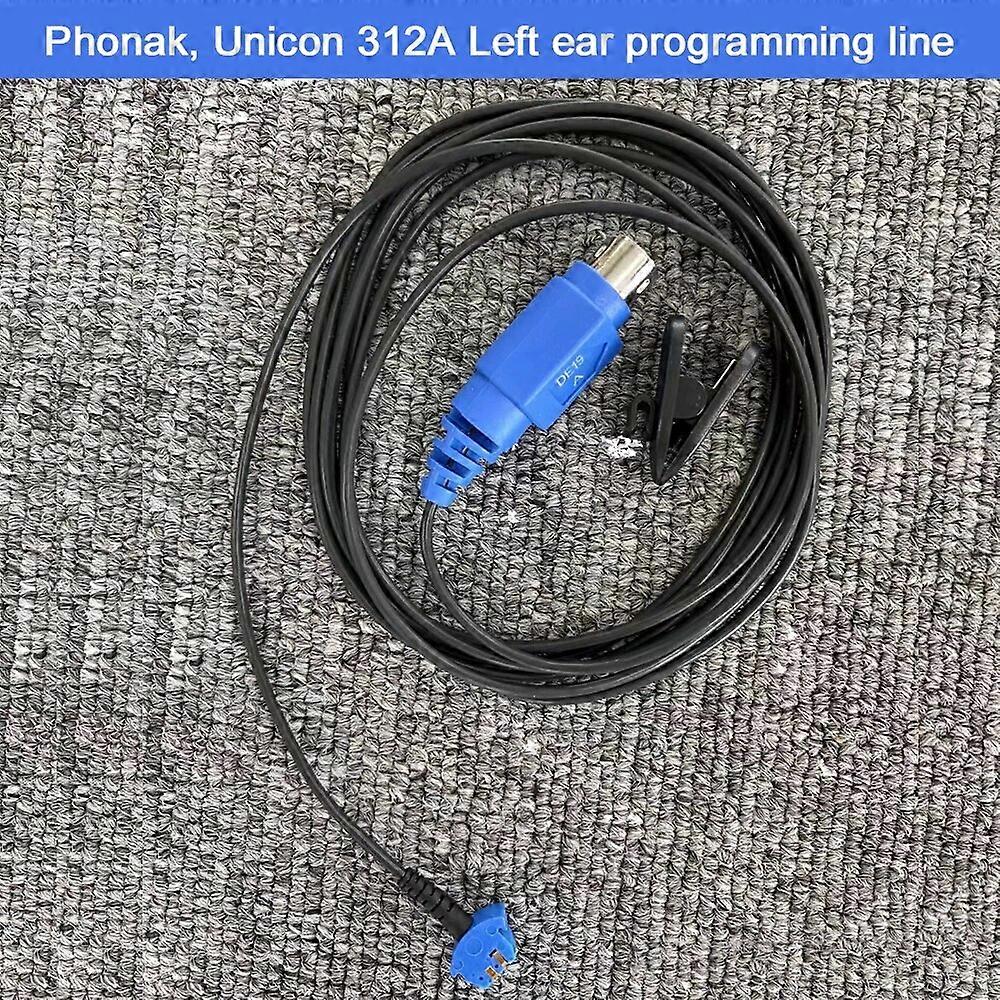 Phonak Unitron programming cable full set CS44 a10 312 13A Digital hearing aid programming cable for BTE CIC ITC ITE hearing aid