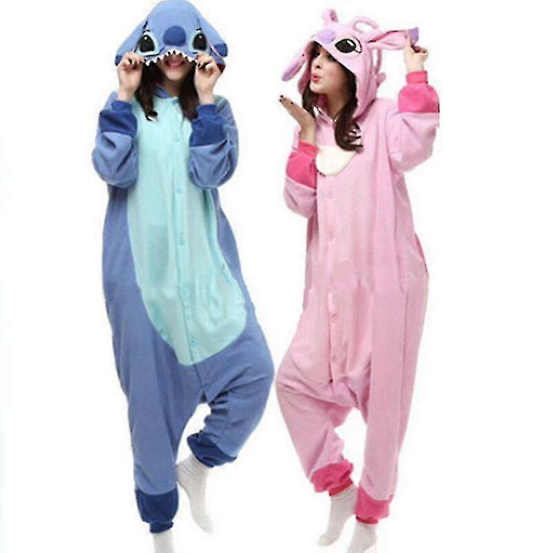 Stitch Pajama Anime Cartoon Sleepwear Outfit Jumpsuit