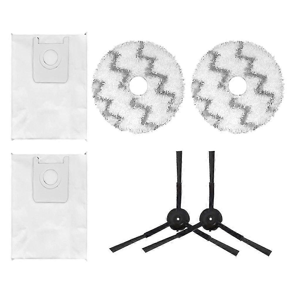 Dust Bag Side Brush Mop Cloths Replacement Compatible With Xiaomi Roidmi Eva