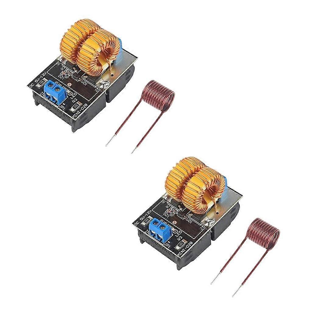 2 Pieces Induction Heating Board Module 150W DC5-12V Flyback Driver Heater