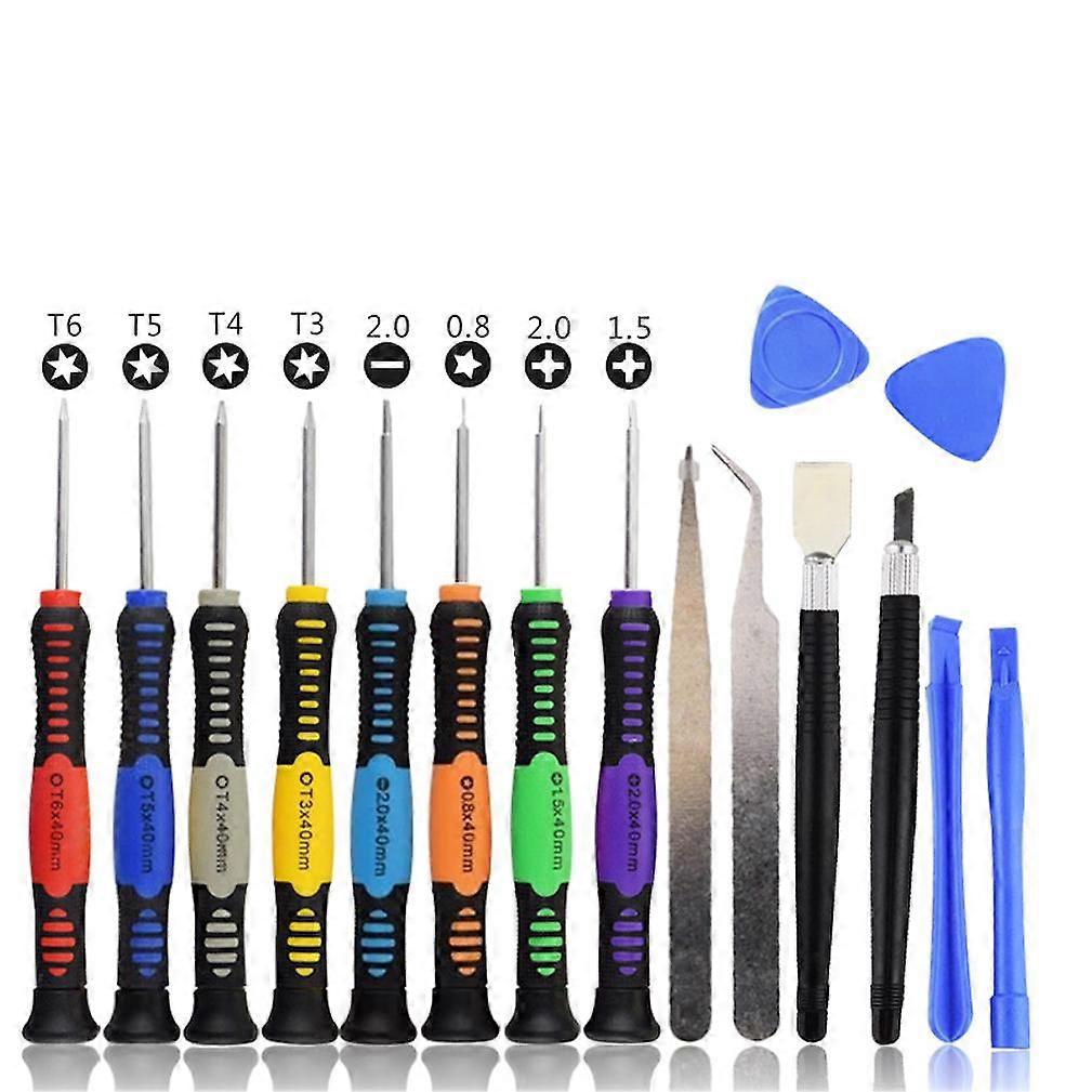 Multi-Function Mobile Phone Electronic 16-in-1 Precision Screwdriver Batch Teardown Set Tool Mobile Phone Teardown Repair Combination