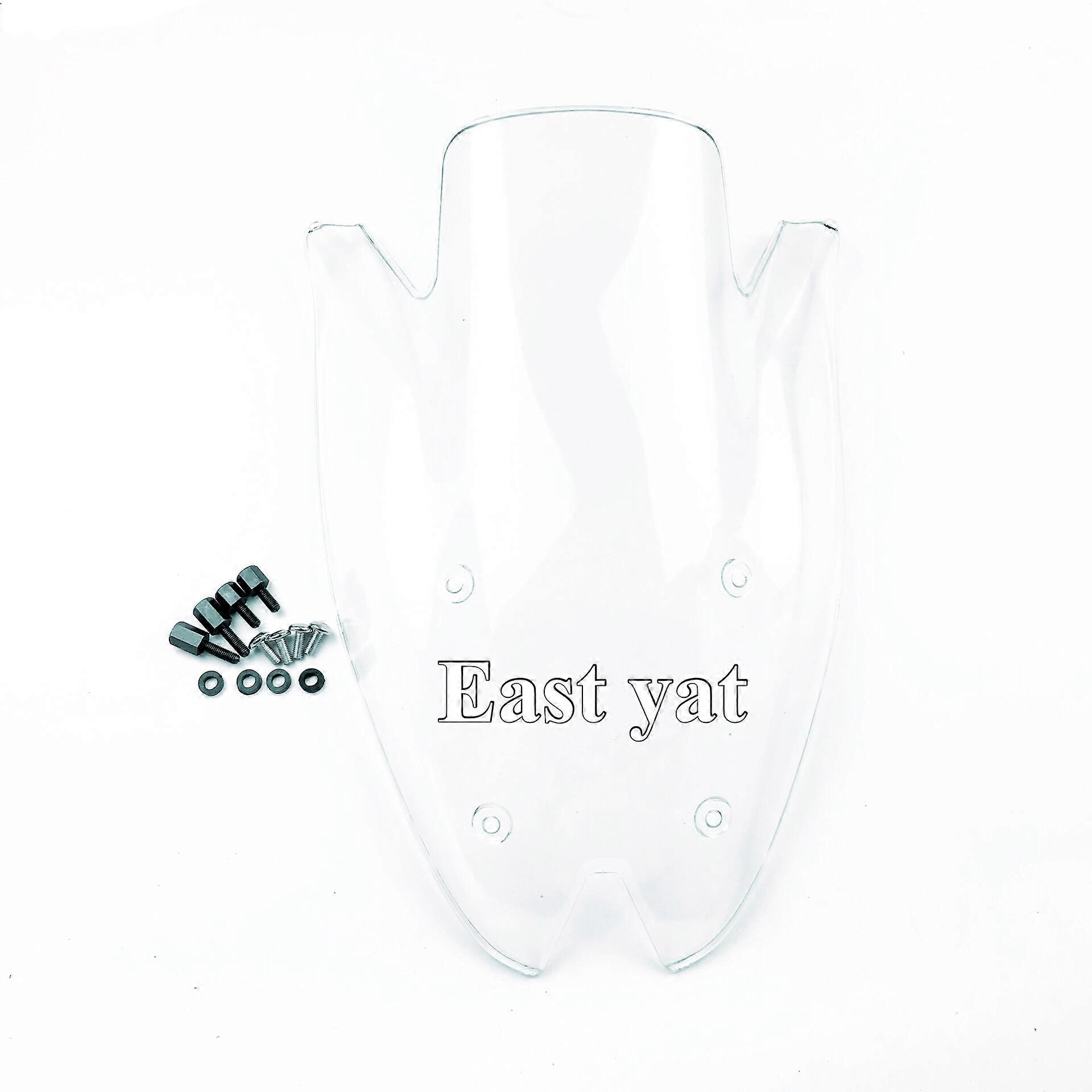 For Kawasaki Z1000 Z 1000 2010 2011 2012 2013 2014 Windshield WindScreen Double Bubble Black