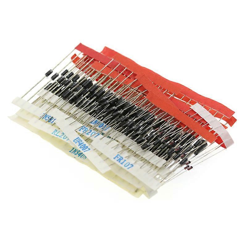 200PCS Diode Assortment Kit Quick Recovery/Switching/Schottky/Rectifier Diode Electronic Assorted Set