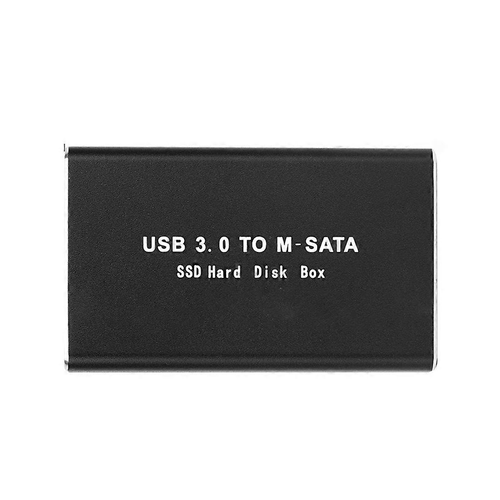 SSD Enclosure USB3.0 mSATA SSD External Storage Box mSata SSD Case- Adapter