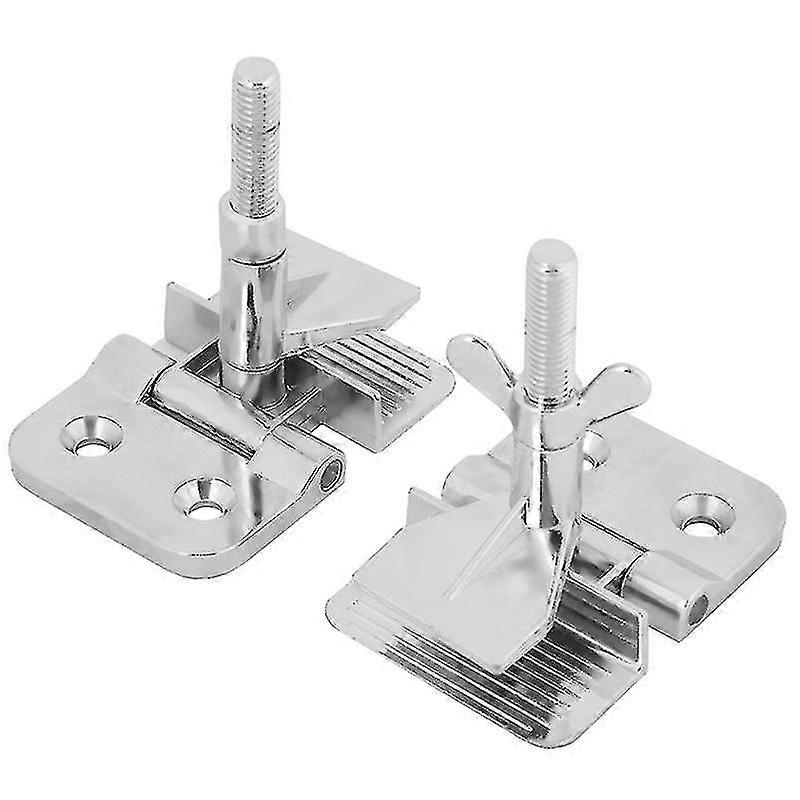 2pcs Silver Screen Printing Clip Hinge Clip Butterfly Hinge Clip