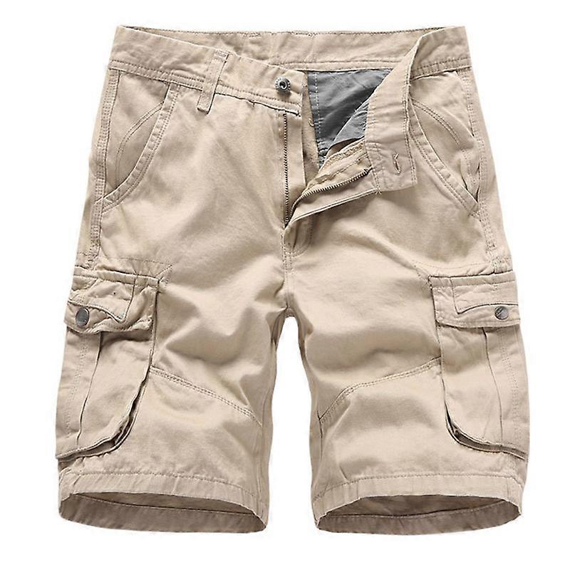 Men Cargo Shorts Combat Half Pants Short Trousers Summer Work Army Bottoms