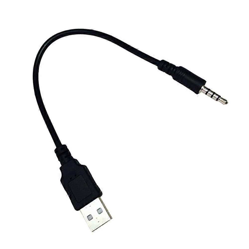 3.5mm オス - USB AUX ジャックオーディオケーブル充電アダプタ 車 MP3 用コードワイヤ