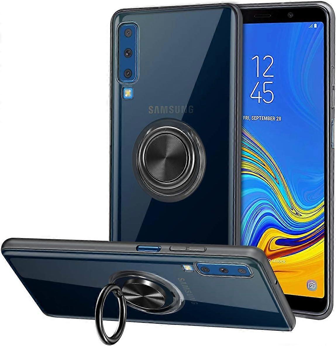 Phone Case Silicone Case with Ring Stand for Samsung Galaxy Series