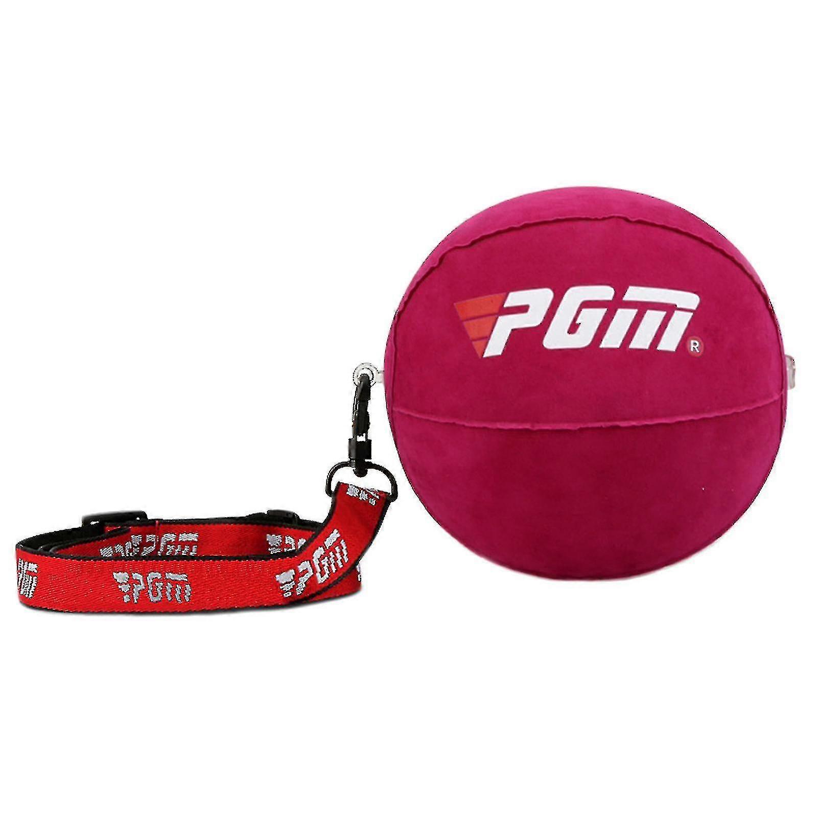 Golf Swing Trainer Adjustable High Elastic Strap Pvc Golf Posture Corrector Ball For Playing Golf Hk
