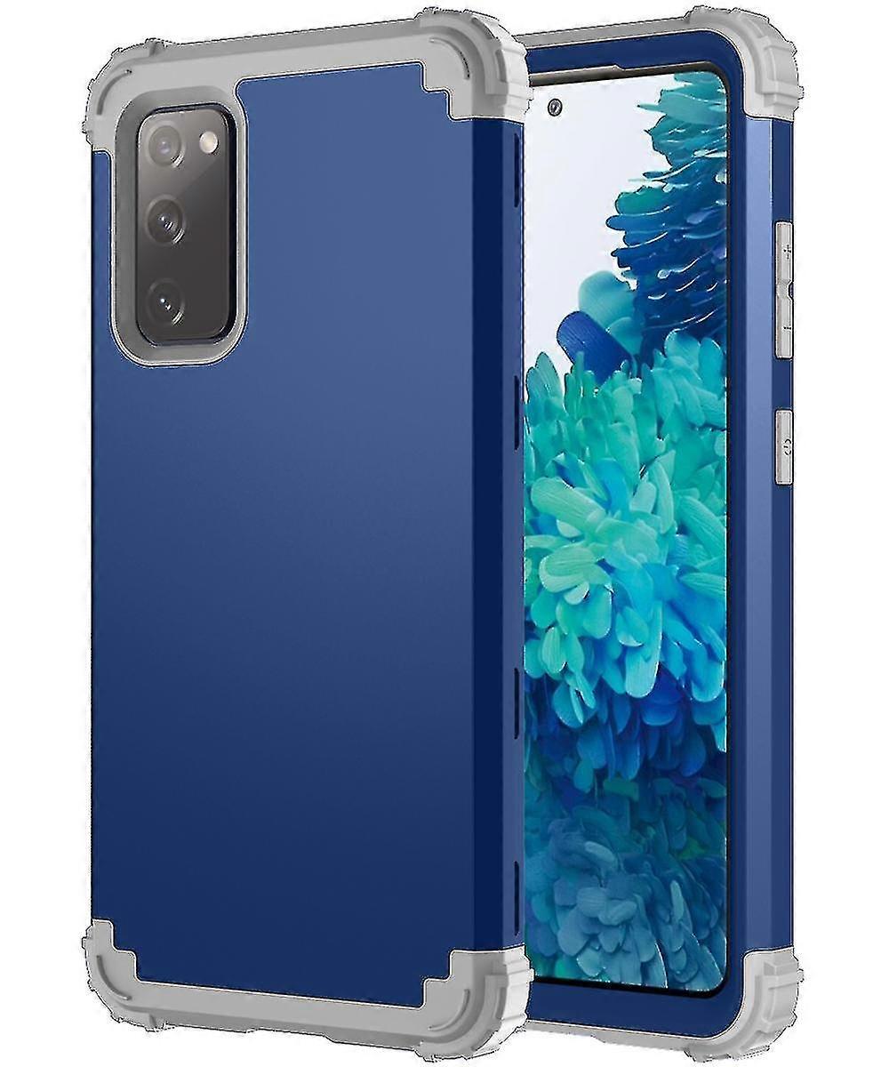 غطاء حماية بسيط لسامسونج S20 Fe ، مضاد لبصمات الأصابع ، شعور باللمس للبشرة ، حماية من السقوط