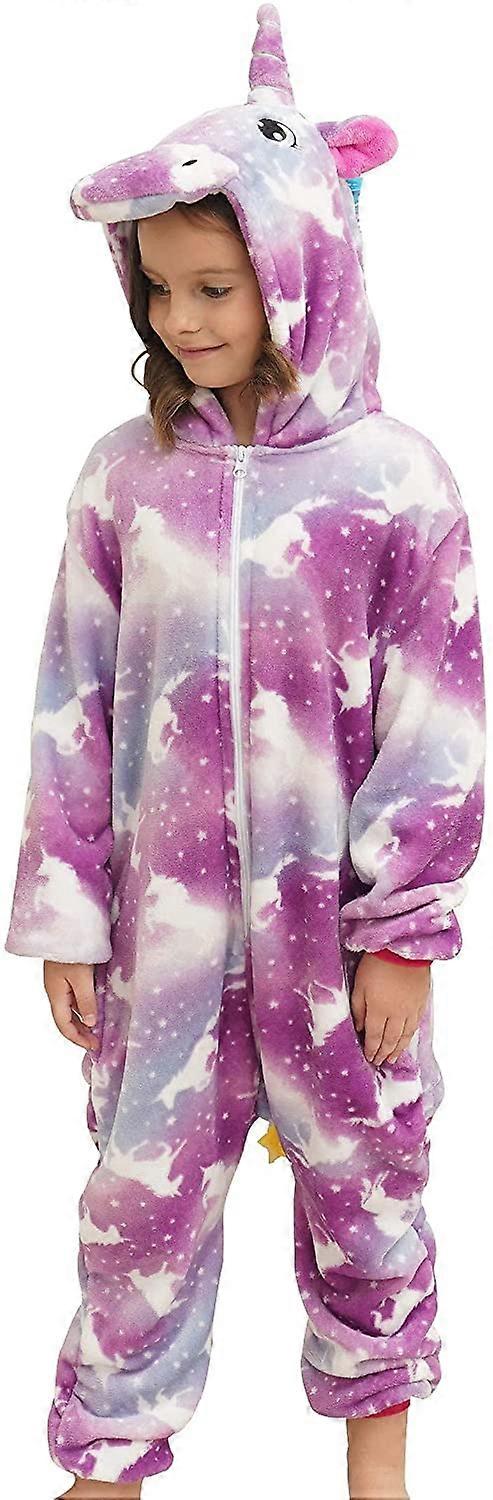 Pijamas Infantis Violet3-4T Onesie Combinando Boneca & Meninas