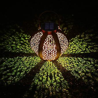 Lampada solare da esterno luce solare orientale lanterna solare a LED decorazione da giardino