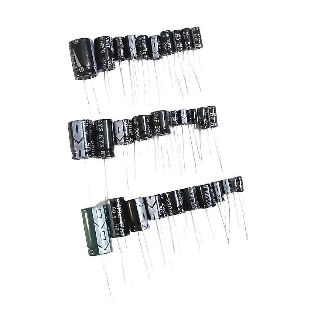 150pcs/set Radial Aluminium Electrolytic Capacitor Range of Value /Voltages