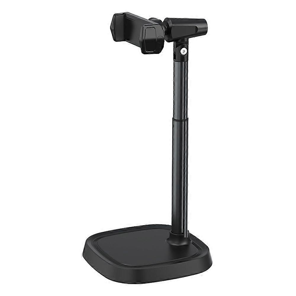 Phone Holder 360 Degree Rotatable Height Angle Adjustable Stable Grip Non-slip Thick Base Universal Desktop Mobile Phone Stand Support Phone Accessori