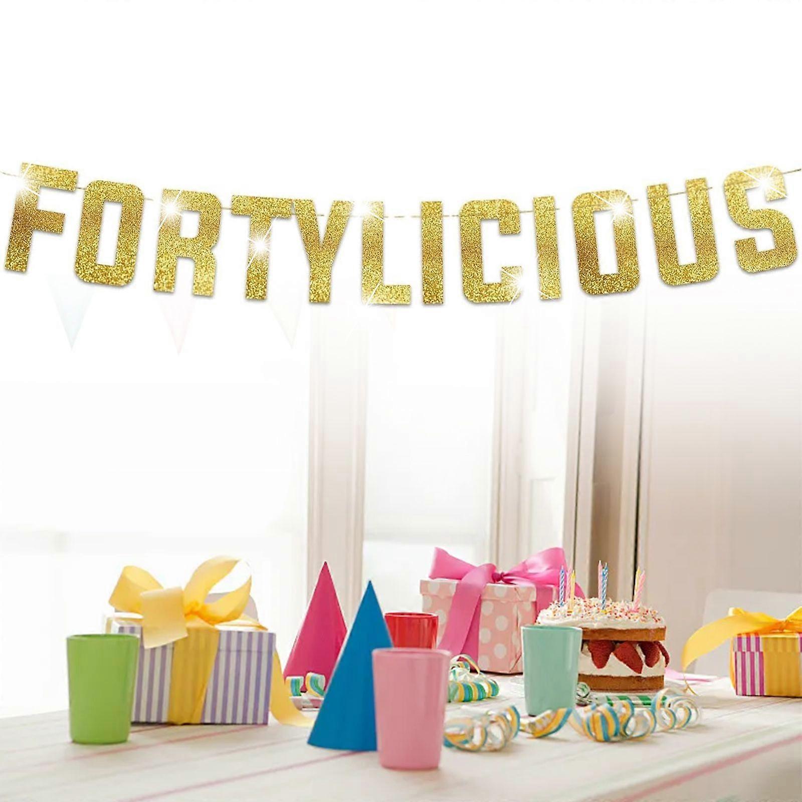 1PCs40th birthday Latte -fortylicious