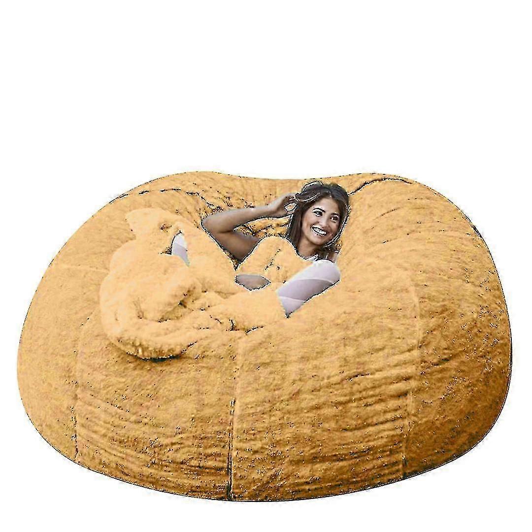 Lazy Sofa Cover Sitzsack Kunstfell Sitzsack Bean Sofa Filler