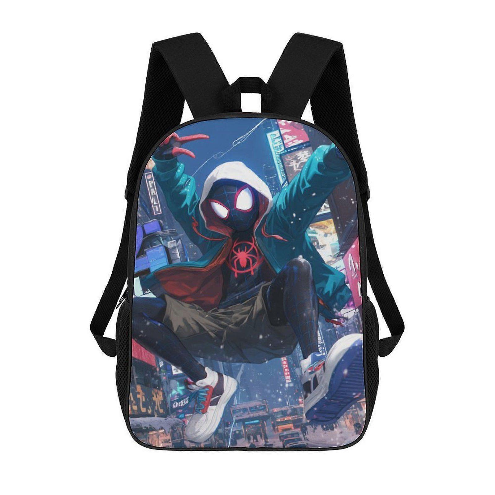 i2141 Miles Morales Backpack Shoulders DaypackBag Work Travel Classic Unisex Backpack kli2141
