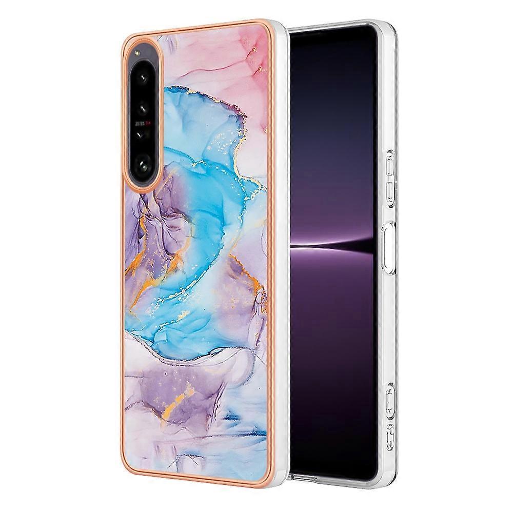 For Sony Xperia 1 IV Electroplating IMD TPU Phone Case
