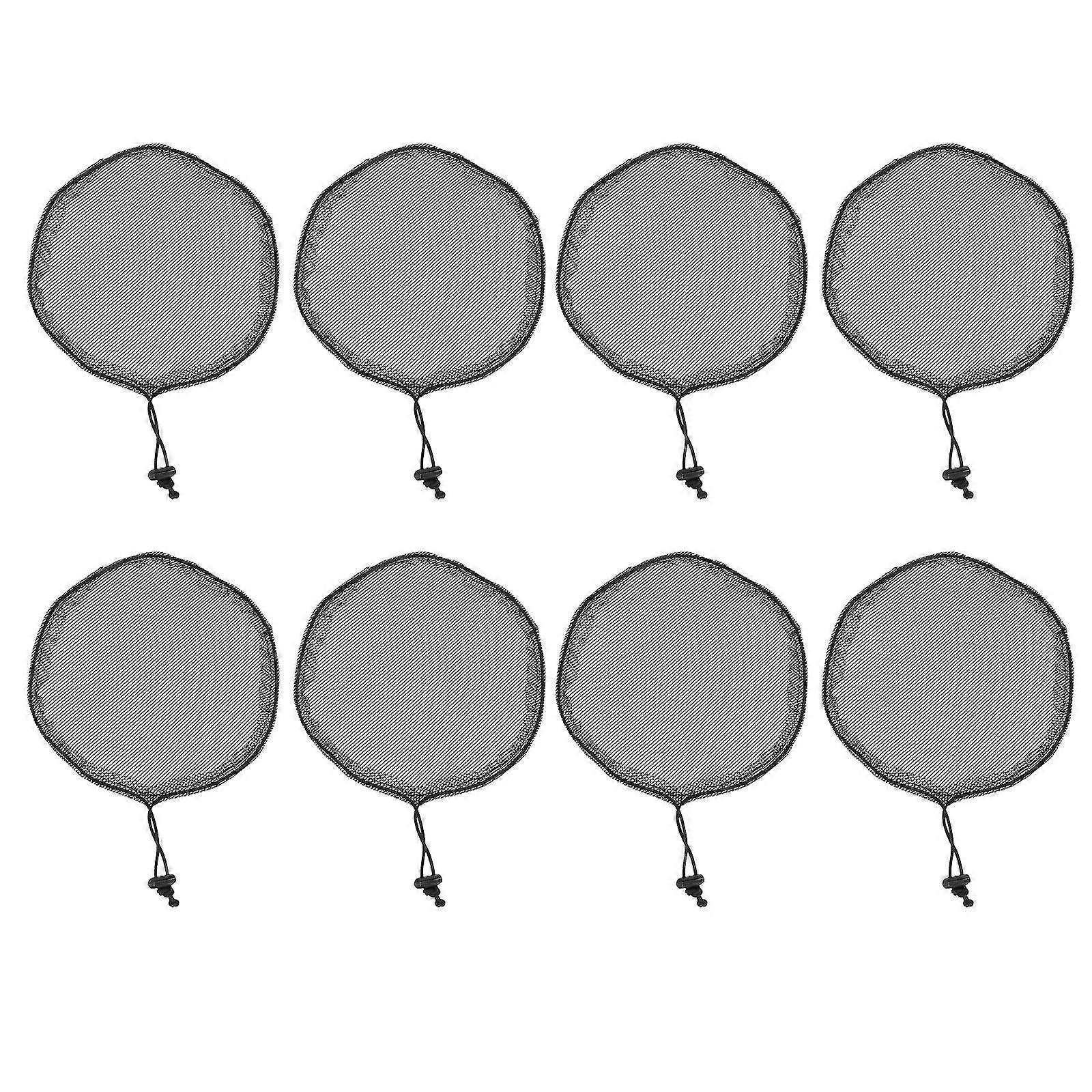8pcs Wig Net Respirant Mesh Tissage Hair Net Elastic Stretchy Wig