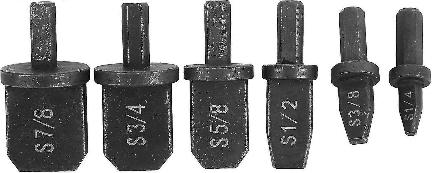 Tube Expander Drill Bit Set, Hardware Tools Manual Pipe Swaging Tool Easy To Use For Expand E Copper Pipe For Avoid Cracks And Leakage