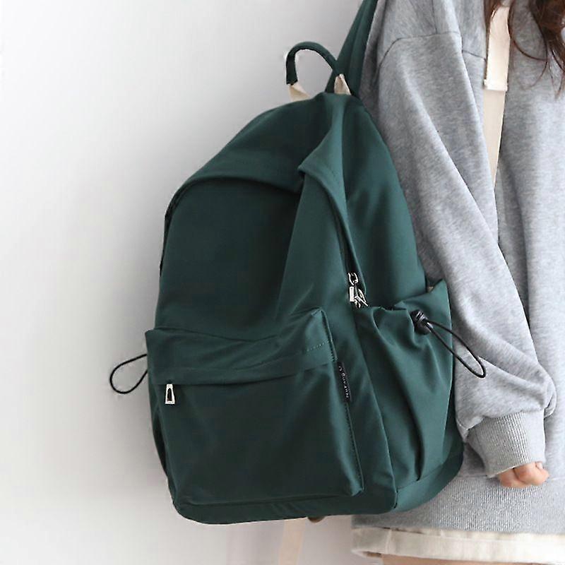 スクールバックパックレディース、因果関係のある旅行スクールバッグ10代の女の子のための14インチラップトップバックパック軽量リュックサック耐水性ブックバッグカレッジボーイズ