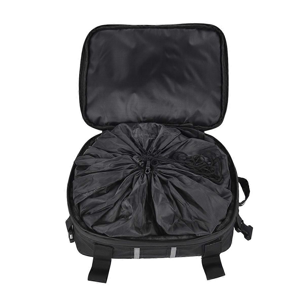 3Pcs Motorcycle Top Bag&Left Right Bag Rear Seat Luggage Bag for