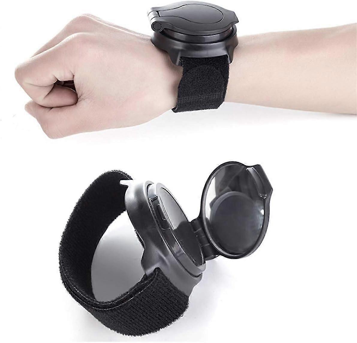 1PCS cool wrist mirror, 360 degree adjustable bicycle rearview mirror, wide-angle bicycle rearview mirror, suitable for cyclists riding on mountain r