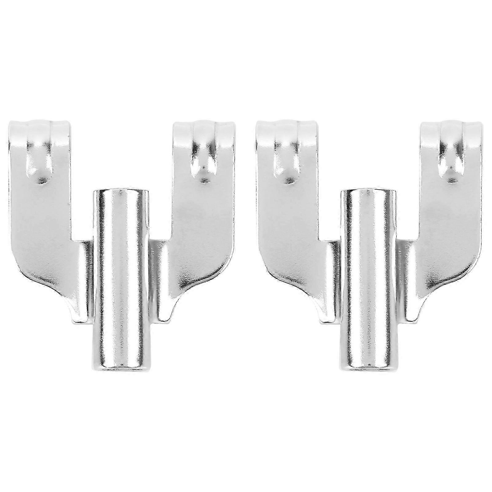 2Pcs Bass Drum Hook Marching Claw Iron Instrument Accessory Replacement Part Set Kit