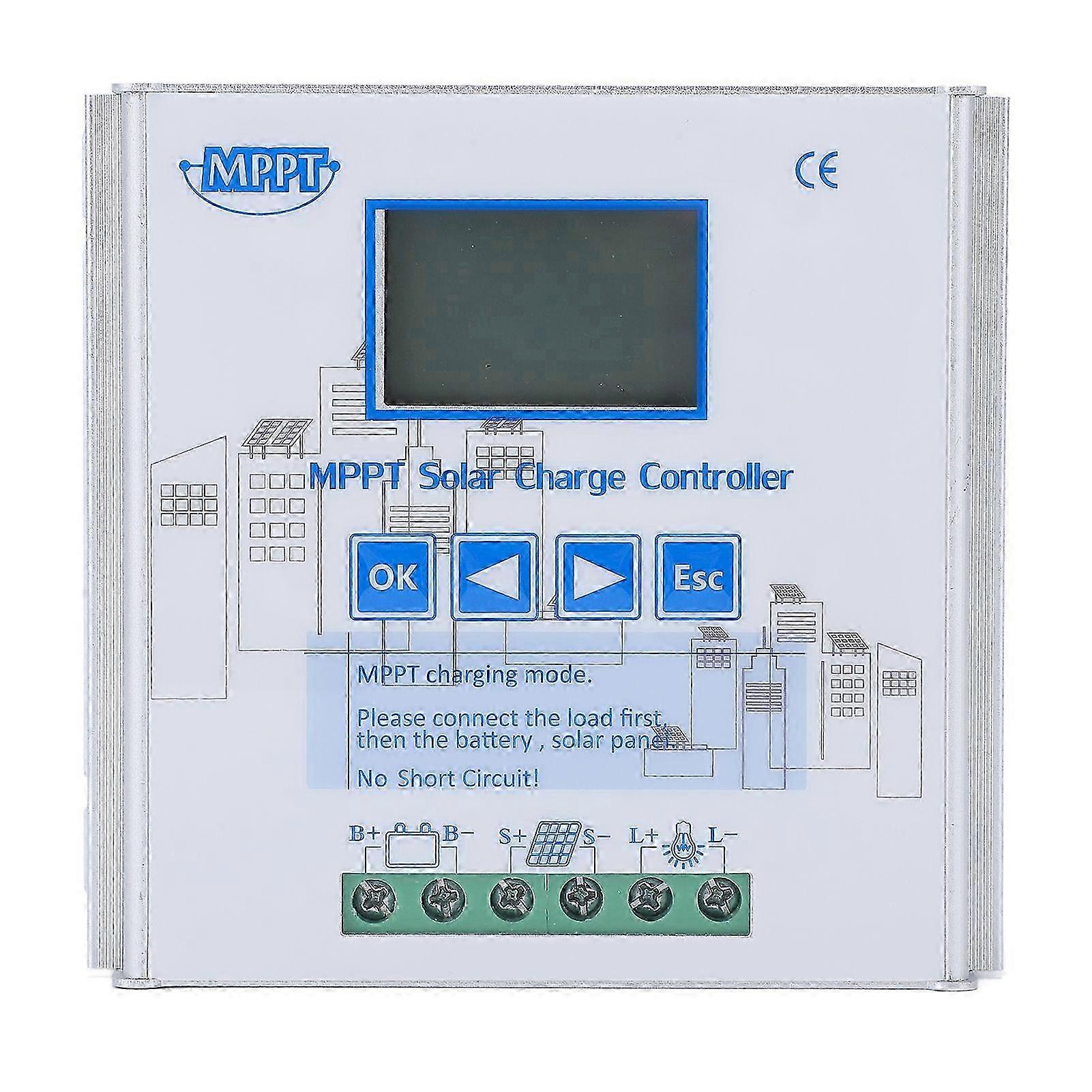 Automatic Solar Panel Charge Controller PV MPPT Charging Controller Universal 12V 24V 20A