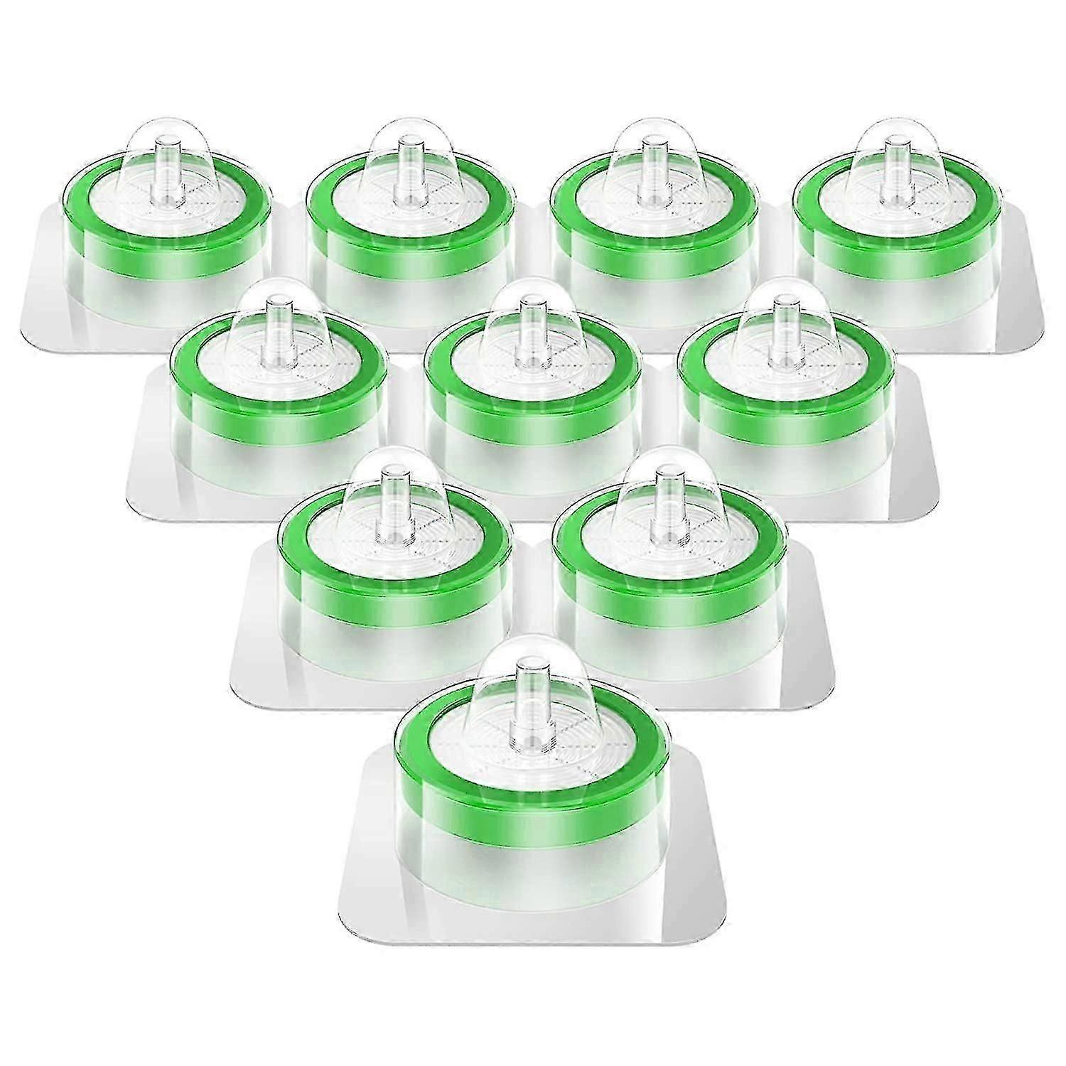 مرشح حقنة معقمة PES 10 حزمة ، حجم المسام 0.22Um ، قطر الغشاء 33 مم ، ترشيح محب للماء