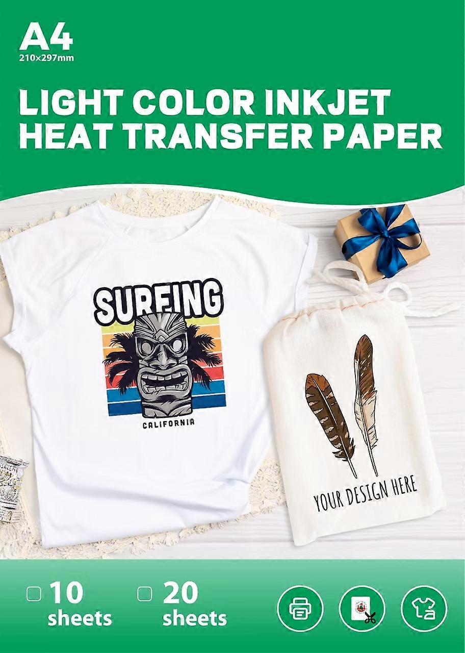 20 vellen A4 inkjet transferpapier