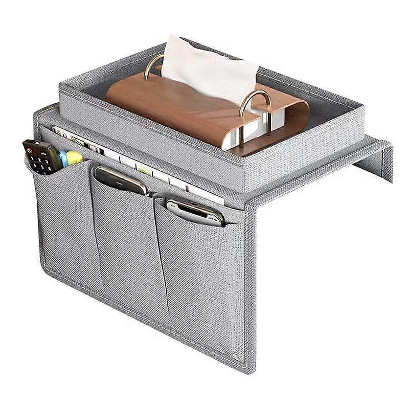 Sofa Seat Organizer for Recliners, Sofa Side Storage Caddy, Durable Fabric, Multi-Pocket Design, Home Accessory