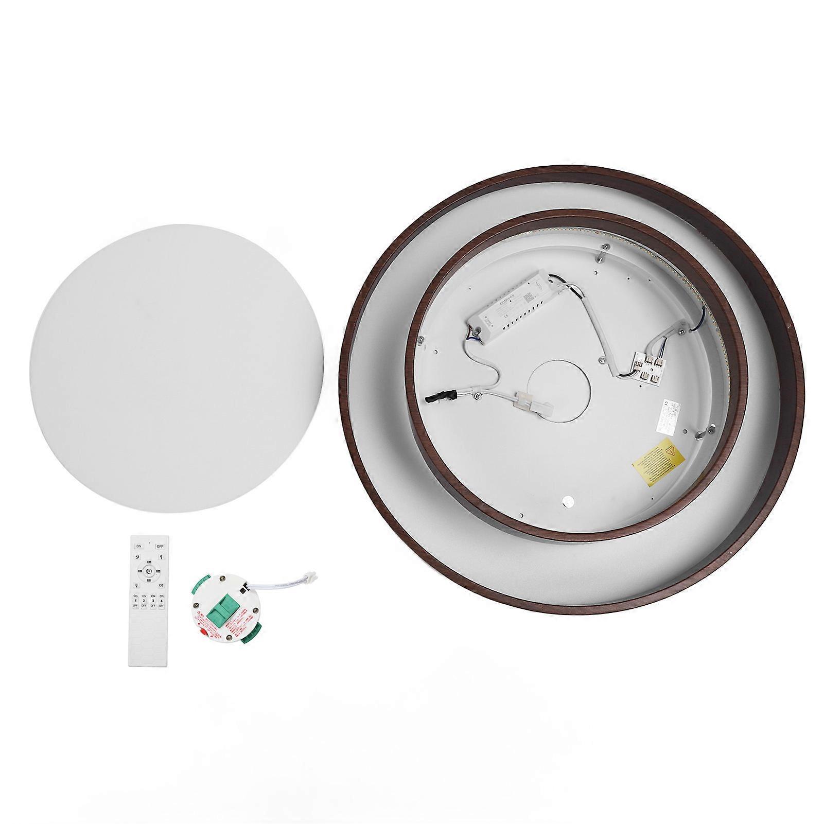 Flush Mount Ceiling Light 3000K‑6000K 3 Color Temperatures Adjustable Round Ceiling Lamp LED Ceiling Light for Study Bedoom