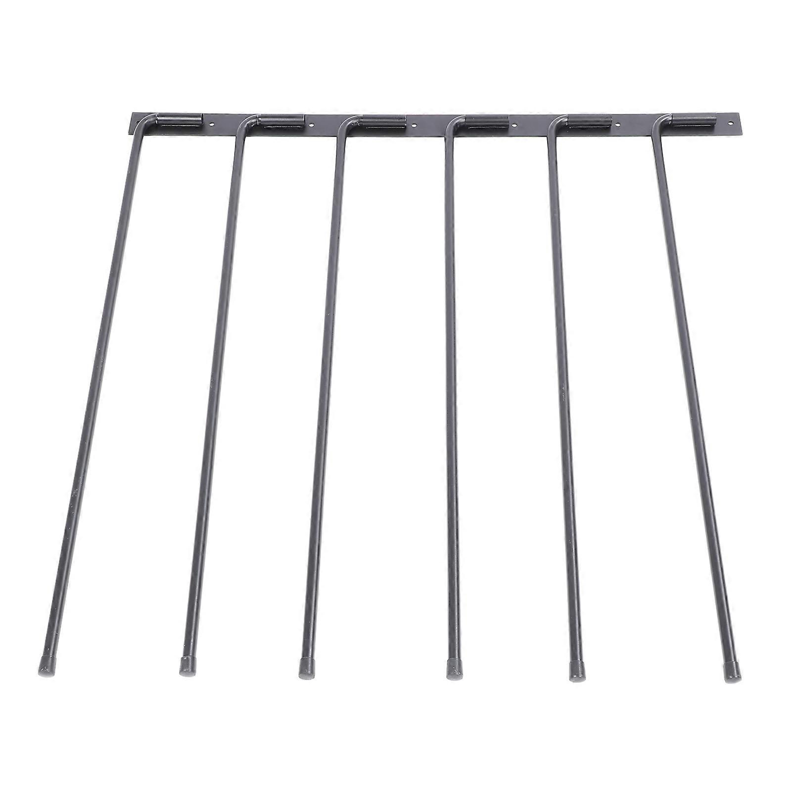 Selle couverture porte-couverture fer robuste 180 degrés pivotant support mural 6 crochets cheval coussin porte-coussin 