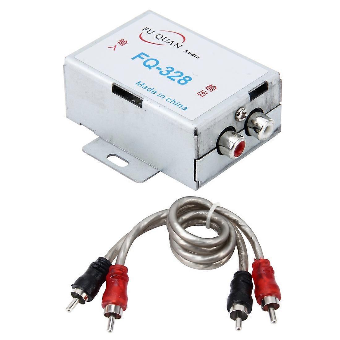 FQ-328 3.5mm Car RCA Amplifier Audio Noise Filter