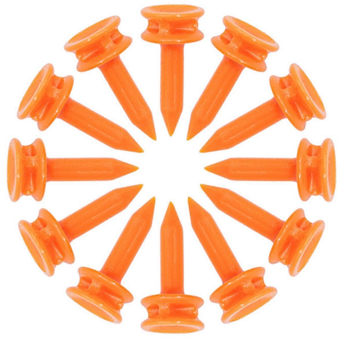 Cup Tee Golf Tee Golf Limit Pin Plastic Ball Holder 25MM Orange