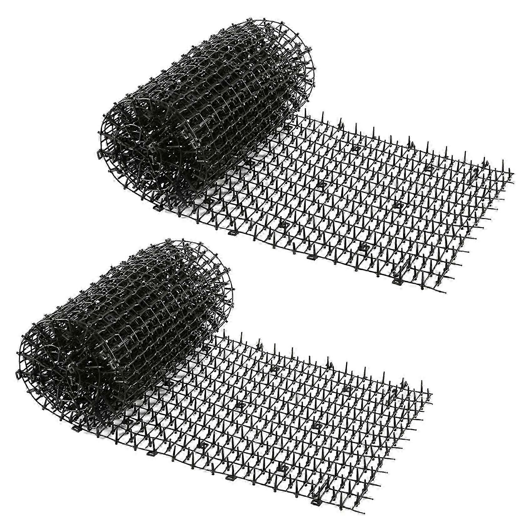 2Pcs Cat Scat Mat with Spikes Pet Deterrent