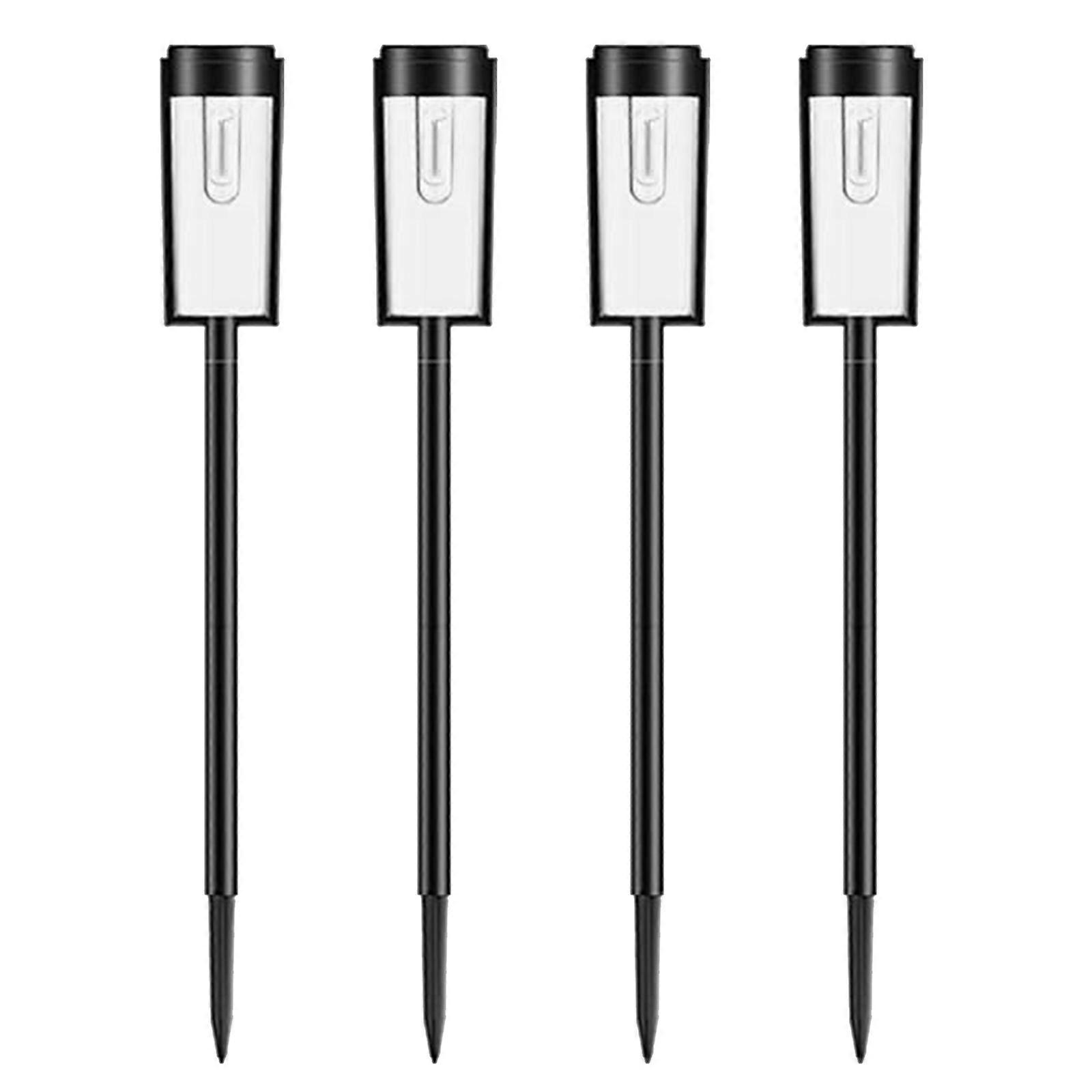 Outdoor Lighting Ground Plug Light LED Solar Lamps IP55 Yard Light Landscape Light Pathway Lighting Suitable for Garden