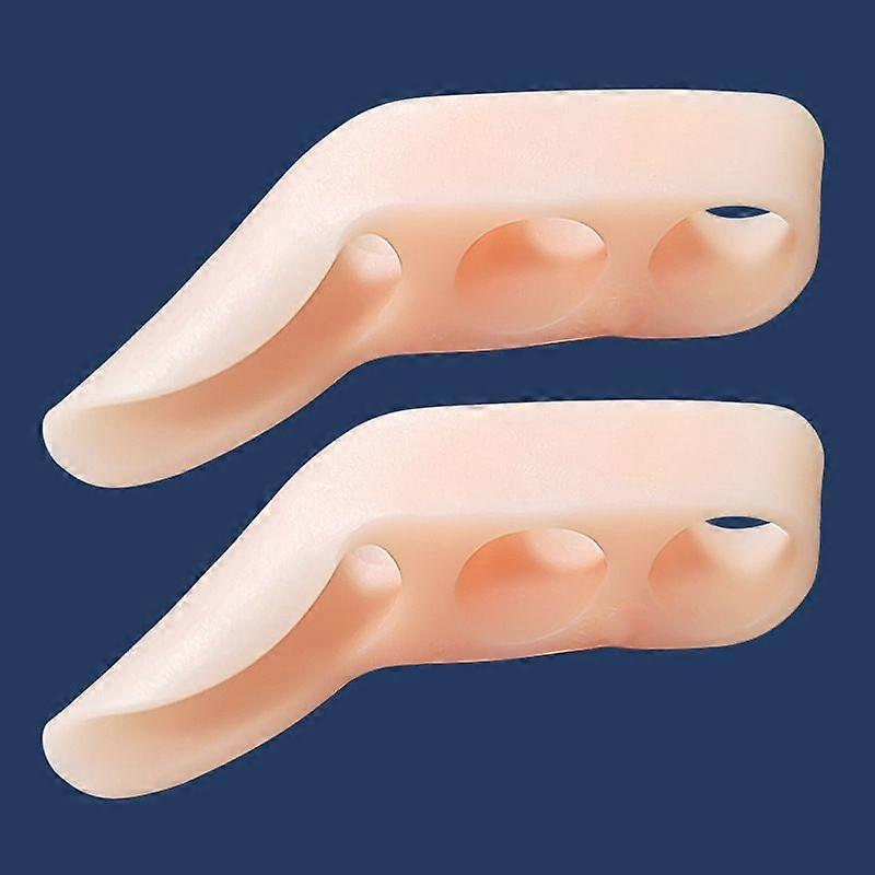 20 Pieces Silicone Foot Stone Cone Separators for Bunion Correction and Orthotics Beauty Foot Care Tool