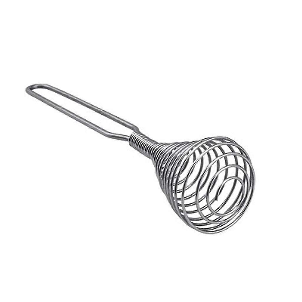 Kitchen Materials, Practical Kitchen Pushing Spiral Egg Beatker Tool Milk Drink Coffee Shake Foam
