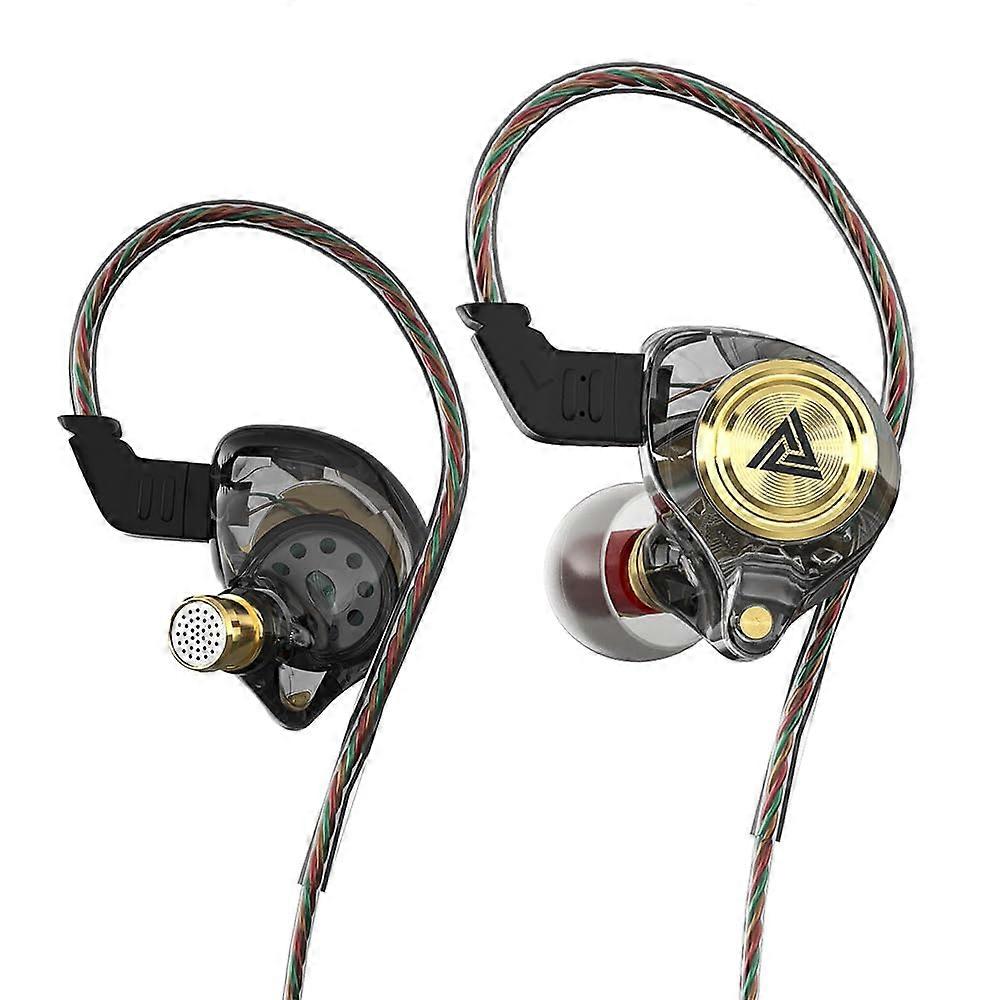 Wired Game Headphones Ear Monitors File Deep Bass 1DD 10mm Dynamic Driver
