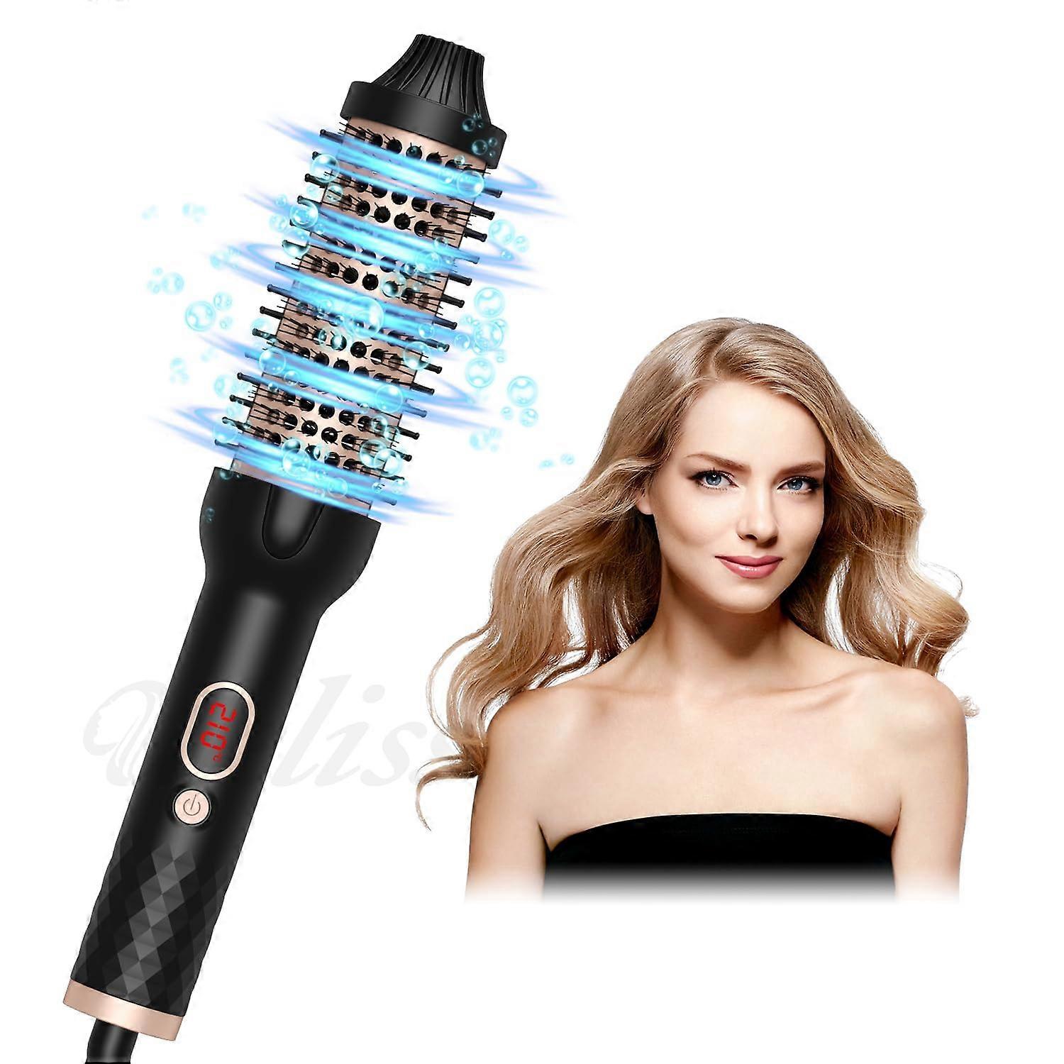 Thermal brush, heated round brush, ceramic tourmaline and PTC heating 1 1/2 inch