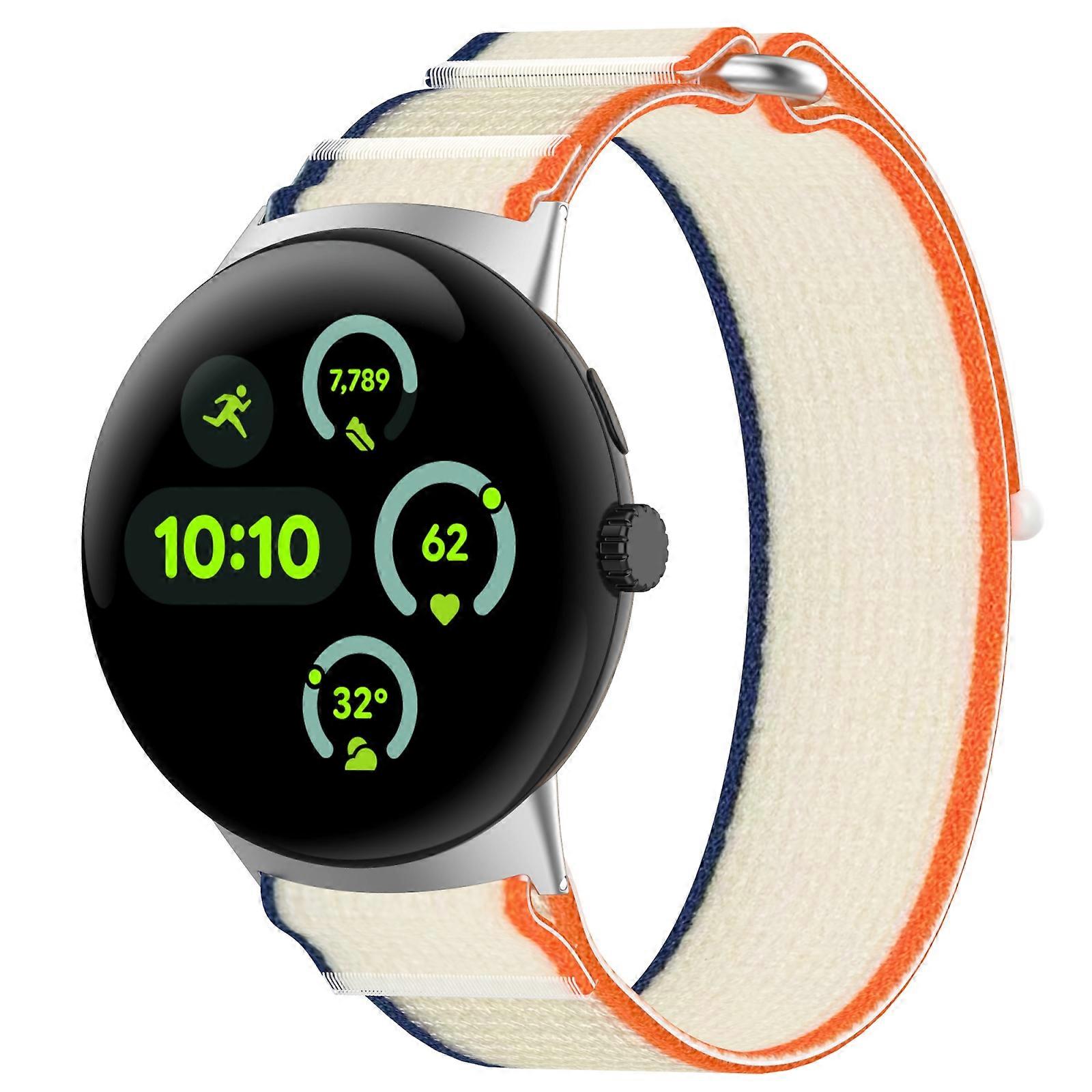 Nylon Woven Hook and Loop Fastener Watch Band