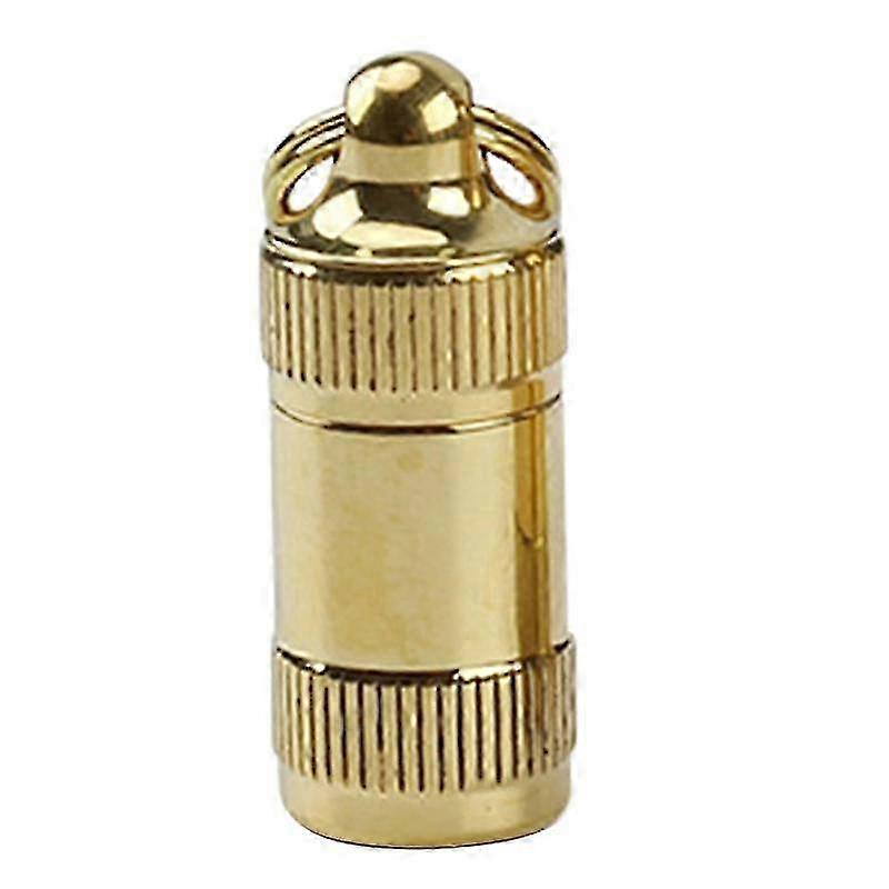 Messinki pilleripullolle Lääkepidike vedenpitävä lääkepullo Mini pillerille O