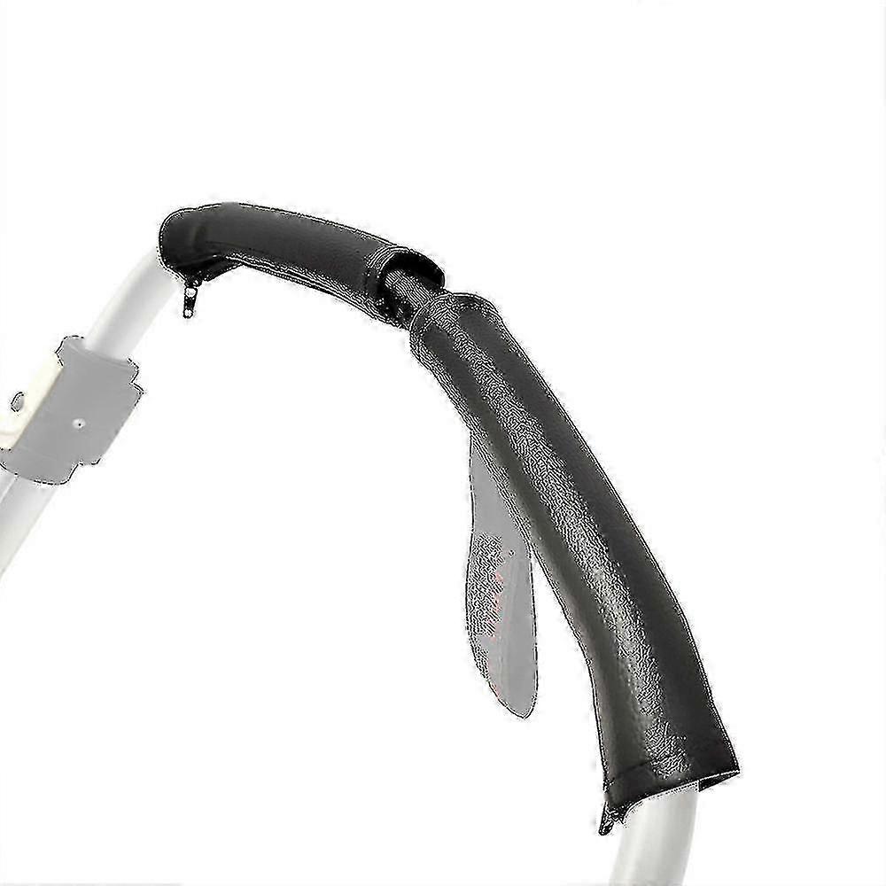 Black-ZZY Protective Armrest Case for Bugaboo Bee3 Bee5 and Bee+ Stroller in Pu Leather