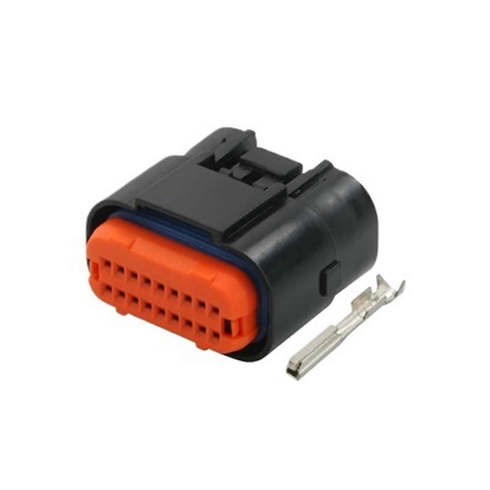 Auto 18pin Plug MX23A18SF1 MX23A18XF1 Wiring Cable Harness Connector with Terminals(Wire with 20cm)