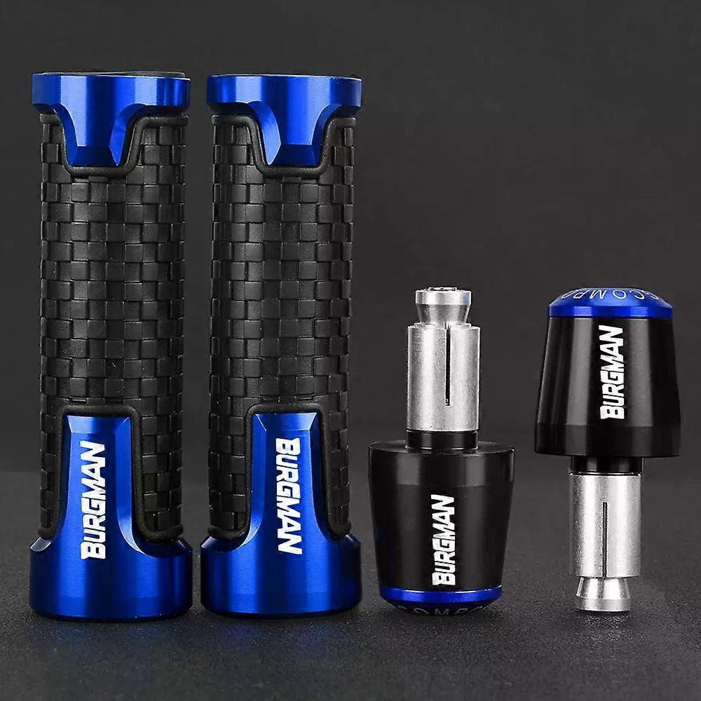 Applies to For SUZUKI BURGMAN 400 650 125 200 AN125 AN250 AN400 AN650 AN 650 1998~2021 2022 2024 Handlebar Grips Handle Bar Cap End Plugs