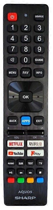 New Genuine SHW/RMC/0140N For Sharp Aquos TV Remote Control 42EE4E 50EN2EA