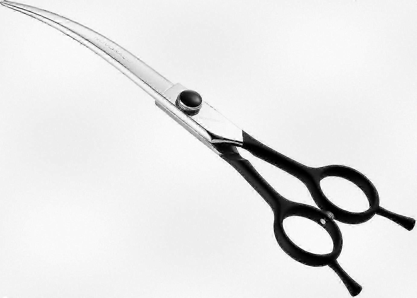 8 Inch Curved Pet Grooming Scissors - Professional Quality Scissors for Dog Grooming and Styling